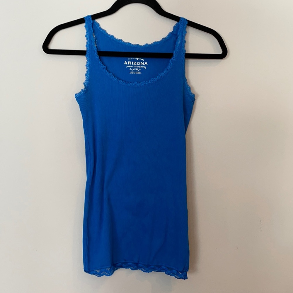 The Original Arizona Jean Co. Blue Tank Top, Med